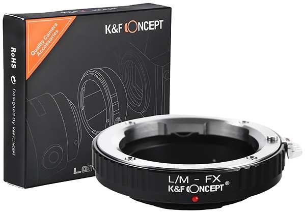 Адаптер K&F Concept M20115 для объективов Leica M на байонет X-mount KF06.461 6762817