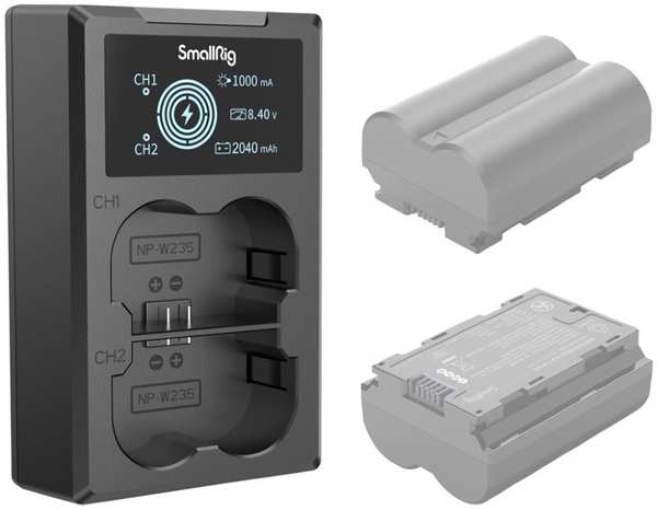 Зарядное устройство SmallRig 4087 для NP-FZ100 6763013