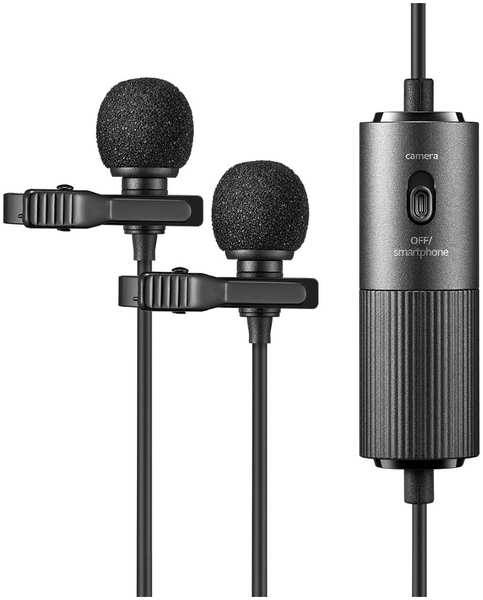 Микрофон петличный двойной Godox LMD-40C 6765052