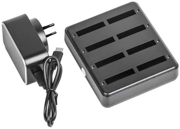 Зарядное устройство CAME-TV Octo USB (+8 аккумуляторов) NB-CHARGER-8BTY