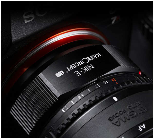 Адаптер K&F Concept для объектива Nikon AI на Sony NEX Pro KF06.436 6766237