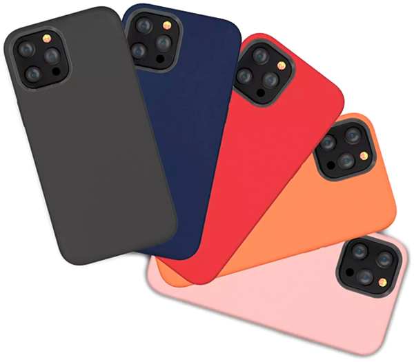 Чехол PQY Macaron для iPhone 12/12 Pro Оранжевый Kingxbar Macaron Series iPhone 12Pro Phone Case-Or 6767329