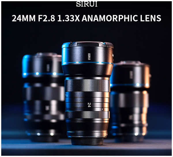 Объектив Sirui 24mm f/2.8 Anamorphic Micro 4/3 SR24-MFT