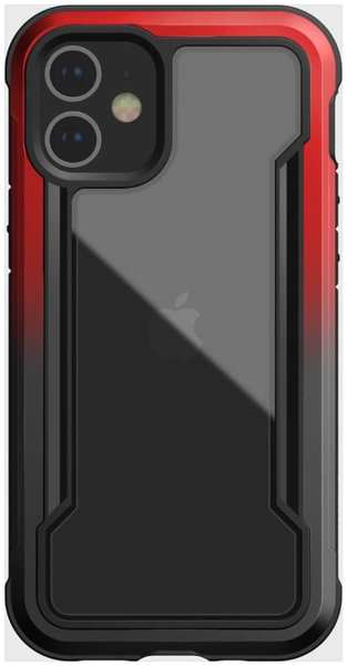 Raptic (X-Doria) Чехол Raptic Shield для iPhone 12 mini Чёрный/Красный градиент 490290 6768793