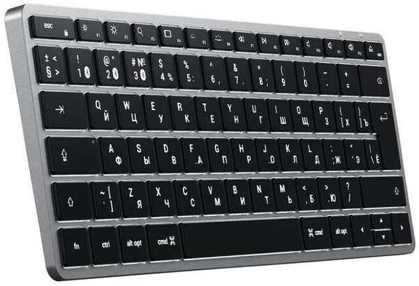 Клавиатура беспроводная Satechi Slim X1 (RU) Серая ST-BTSX1M-RU