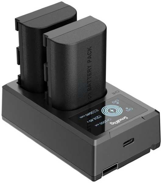 2 аккумулятора LP-E6NH + зарядное устройство SmallRig 3821