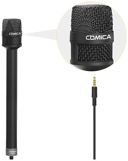 Микрофон CoMica HRM-S для смартфона (Уцененный кат.Б) уцБ-HRM-S 6769608