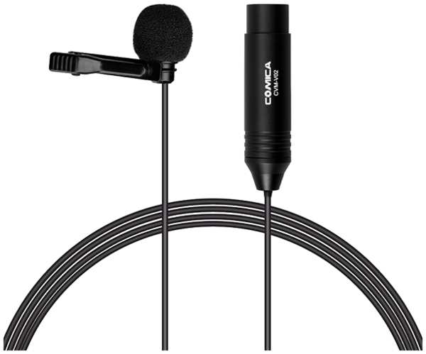 Микрофон петличный CoMica CVM-V02O (1.8м) 6782941