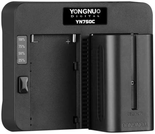 Зарядное устройство двойное Yongnuo YN750C для NP-F 6783857
