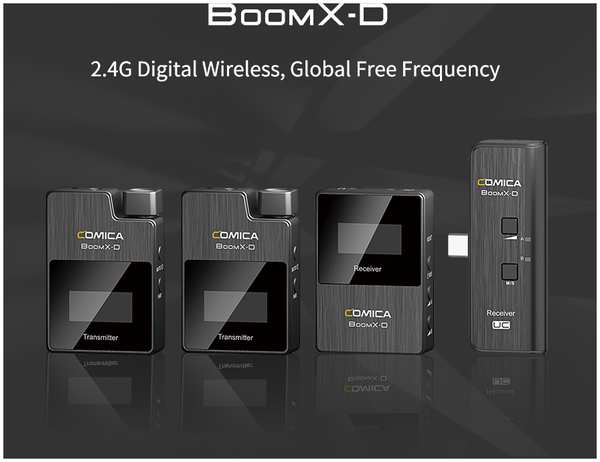 Радиосистема CoMica BoomX-D-UC2 (RX UC+2TX) BoomX-D UC2