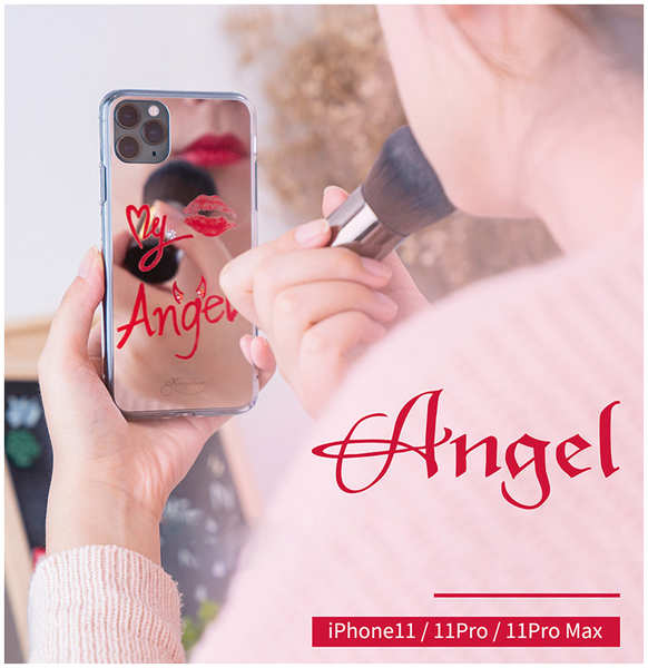 Чехол PQY Angel для iPhone 11 Heart