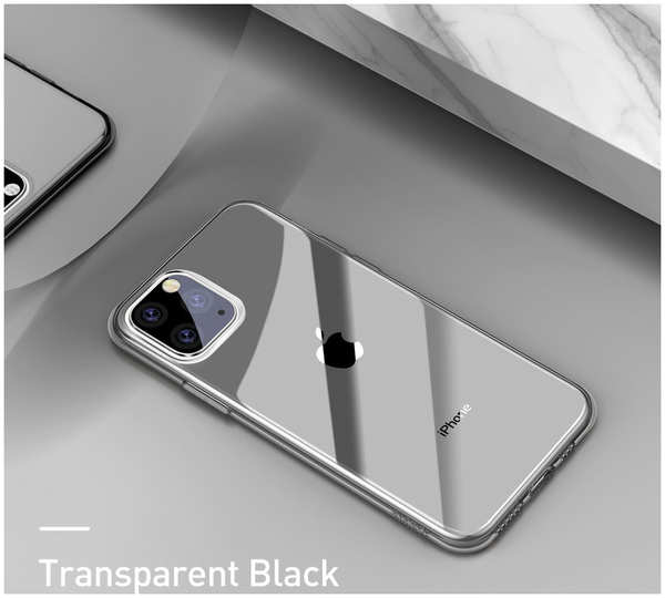 Чехол Baseus Simplicity для iPhone 11 Pro Max Чёрный ARAPIPH65S-01 6789191