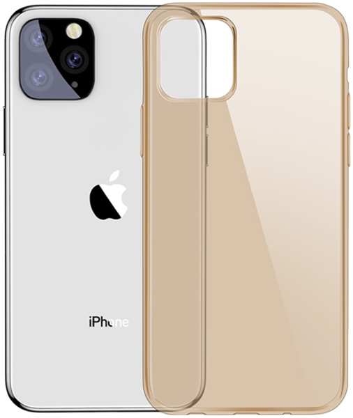 Чехол Baseus Simplicity для iPhone 11 Pro Max Золото ARAPIPH65S-0V 6789199