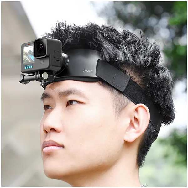 Крепление на голову Ulanzi CM027 Go-Quick II для экшн-камеры и смартфона C020GBB1