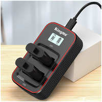 2 аккумулятора GoPro 13 + зарядное устройство KingMa Dual Battery Charger BM058GP13-2BM