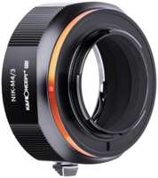 Адаптер K&F Concept M11125 для объектива Nikon AI на камеру Micro 4/3 KF06.459