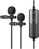 Микрофон петличный двойной Godox LMD-40C