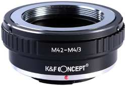 Адаптер K&F Concept для объектива M42 на Micro 4/3 KF06.076