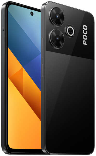 Телефон Смартфон POCO M6 6/128GB (черный) 7084240