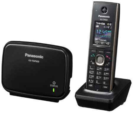 Телефон проводной Panasonic KX-TGP600RUB чёрный
