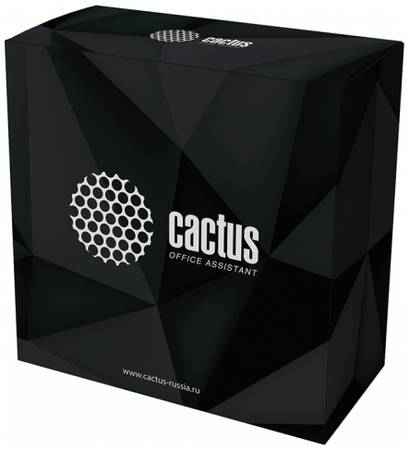 Пластик для принтера 3D Cactus ABS 1, 75 мм 0, 75 кг чёрный