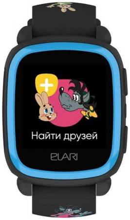 Смарт-часы Elari KidPhone ″Ну, погоди!″ чёрный