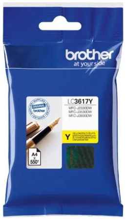Картридж для струйного принтера Brother LC3617Y