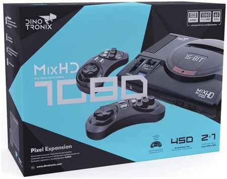 Игровая консоль Retro Genesis Dinotronix 8+16 bit MixHD 1080 + 450 игр
