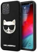 Чехол для телефона Lagerfeld choupette head 3d rubber case для iPhone 12 Pro Max (KLHCP12LCH3DBK)