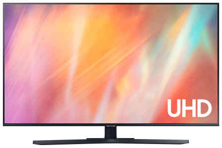 Телевизор Samsung LED AU7570, 4K Ultra HD - Темный-титан, 50
