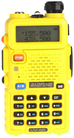 Радиостанция Baofeng UV-5R (желтая)