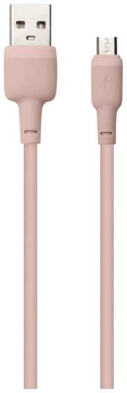 Кабель RED-LINE USB/microUSB, 1m Pink (УТ000030879)