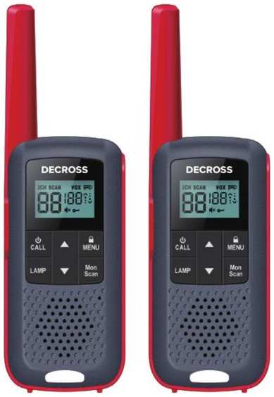 Радиостанция DECROSS DC63 Red (DC6313104302000) 90154405201