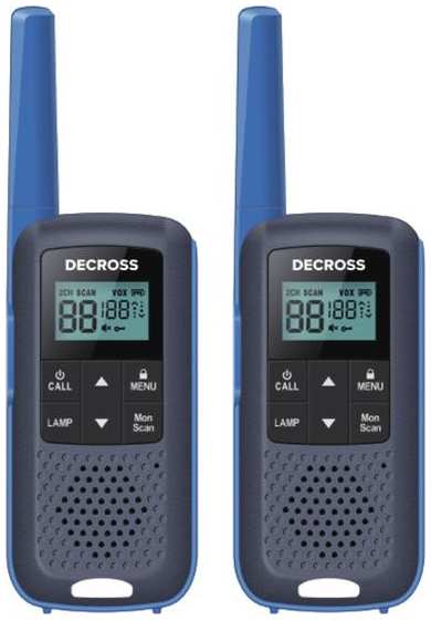 Радиостанция DECROSS DC63 Blue (DC6314104302000) 90154405202