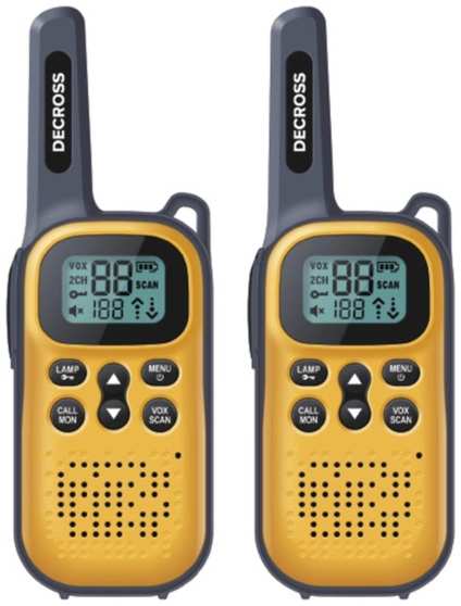 Радиостанция DECROSS DC43 Yellow (DC4311100002000) 90154405208