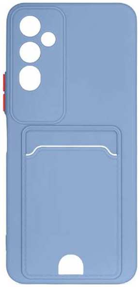 Чехол DF с отделением для карты для Tecno Pova 4, голубой (tCardCase-04) 90154415668