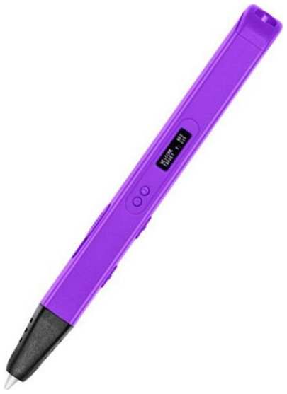 Набор для 3D творчества Funtastique 3D ручка RP800A фиолетовая + PLA 20 цветов + книга трафаретов (VL-PLA-20-SB)