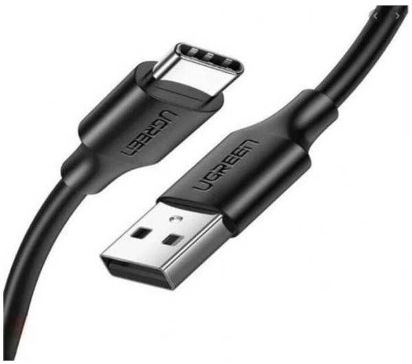 Кабель UGREEN US287, USB 2.0 - USB Type-C, 0,5m Black (60115) 90154436776
