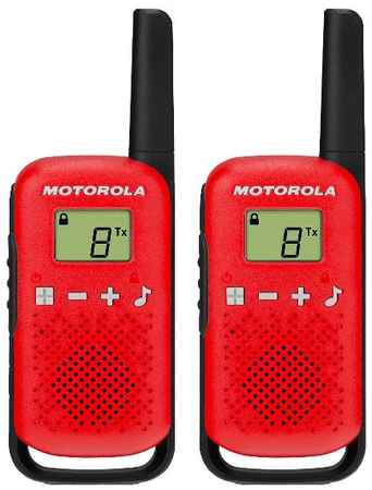 Комплект раций Motorola TalkAbout T42 Red (B4P00811RDKMAW) 90154440646