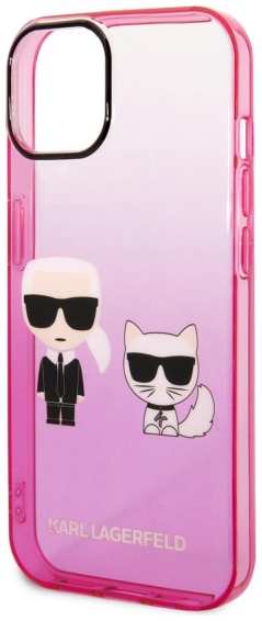 Чехол Karl Lagerfeld для iPhone 14, с принтом PC/TPU (KLHCP14STGKCP) 90154450780
