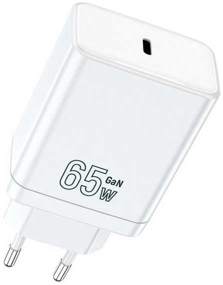 Сетевое зарядное устройство TFN USB Type-С, 65W White (TFN-WCRPD32) 90154452717