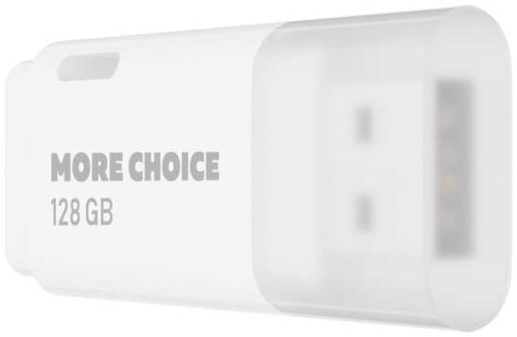 USB-флешка More Choice USB 2.0 128GB White (MF128) 90154453707