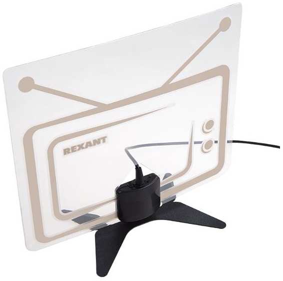 Антенна Rexant комнатная, активная, с USB питанием, для цифрового телевидения DVB-T2 (AG-719) 90154467428