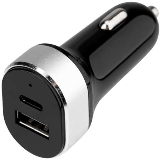 Автомобильное зарядное устройство Rexant USB-A+USB-C, 3,1 A, черное (18-2226) 90154469517