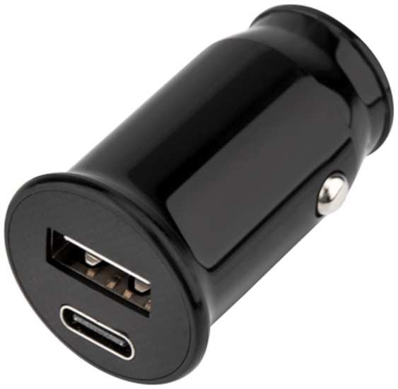 Автомобильное зарядное устройство Rexant USB-A+USB-C, 2,4 A, черное (18-2228) 90154469529