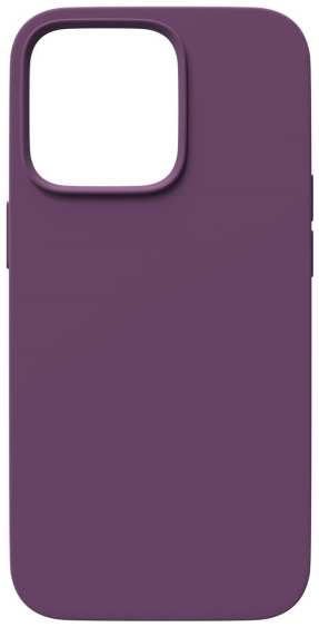 Чехол RED-LINE для iPhone 14 Plus, с тканевой подкладкой, фиолетовый (УТ000032951) 90154478103