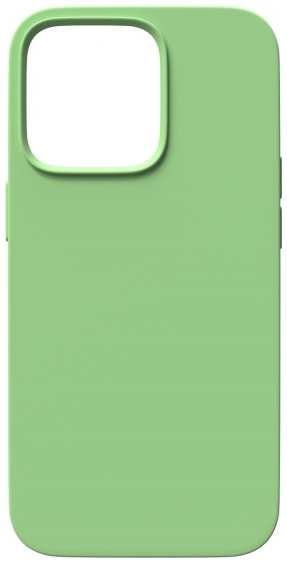 Чехол RED-LINE для iPhone 14 Plus, с тканевой подкладкой, зеленый (УТ000032972) 90154478109