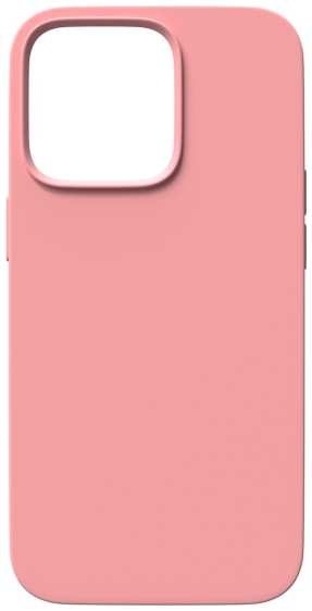 Чехол RED-LINE для iPhone 14 Plus, с тканевой подкладкой, розовый (УТ000032947) 90154478195