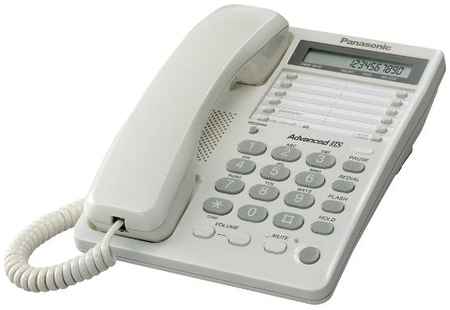 Телефон проводной Panasonic KX-TS2362RUW White 90154484591