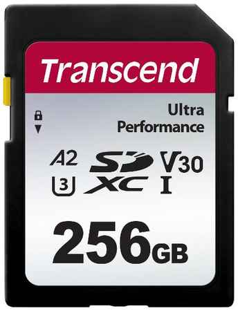Карта памяти Transcend SDXC 256GB TS256GSDC340S